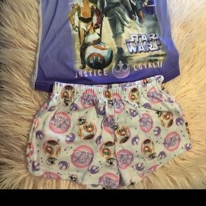 Kids Size Small Star Wars Pjs